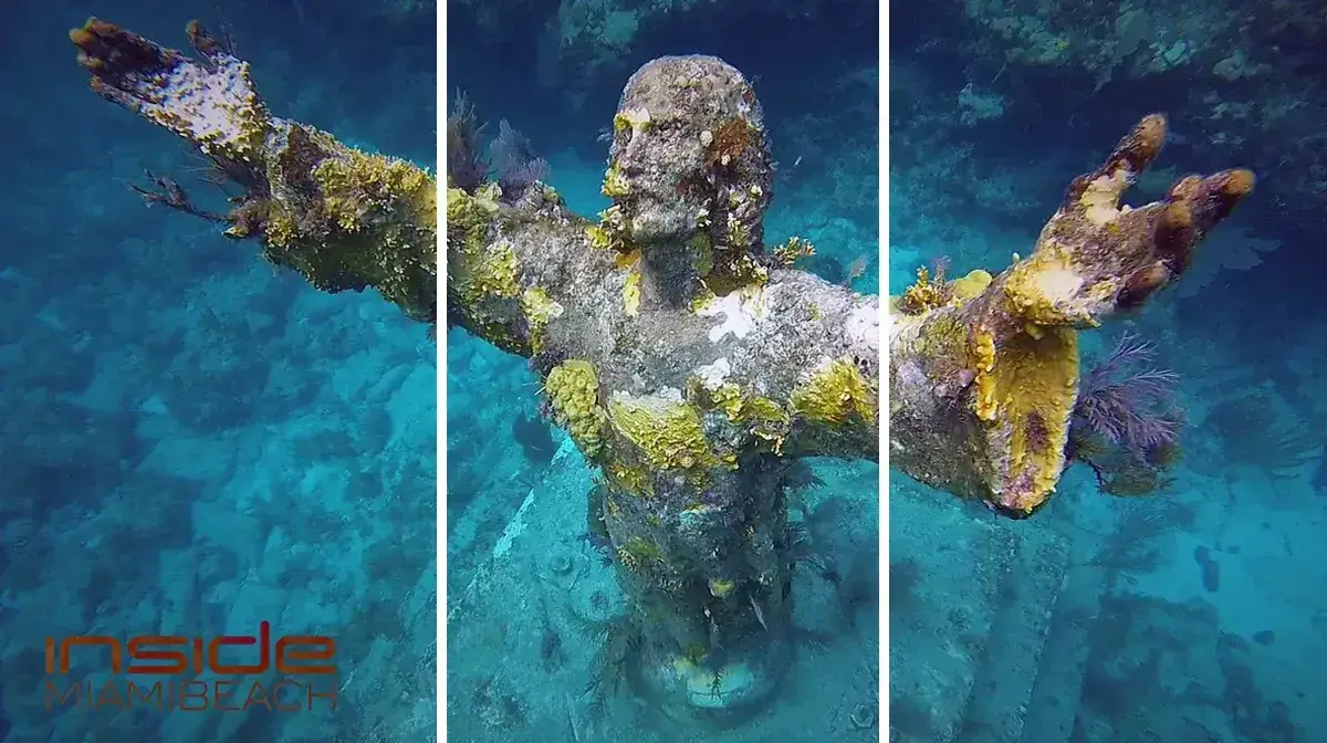 The Christ of the Abyss in Key Largo