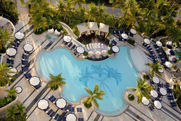 Discover luxury beachfront accommodations at The Loews hotel in Miami Beach