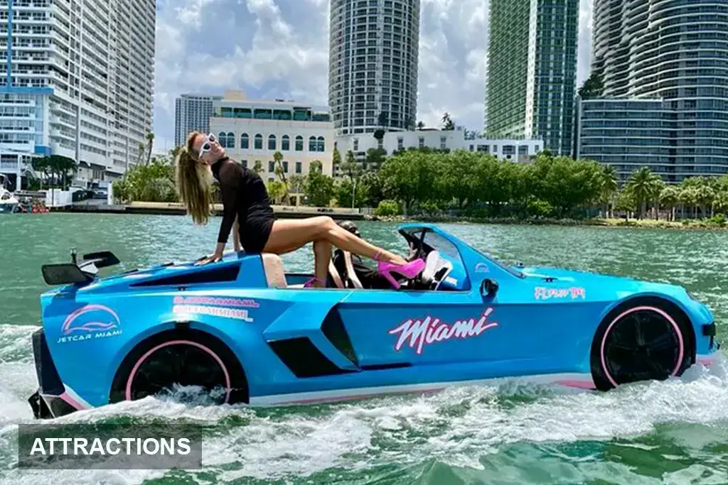 Jetcar experience in Miami